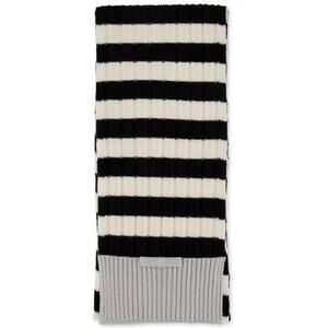 NWT KATE SPADE NEW YORK Women's Bicolor Stripe Knit Scarf